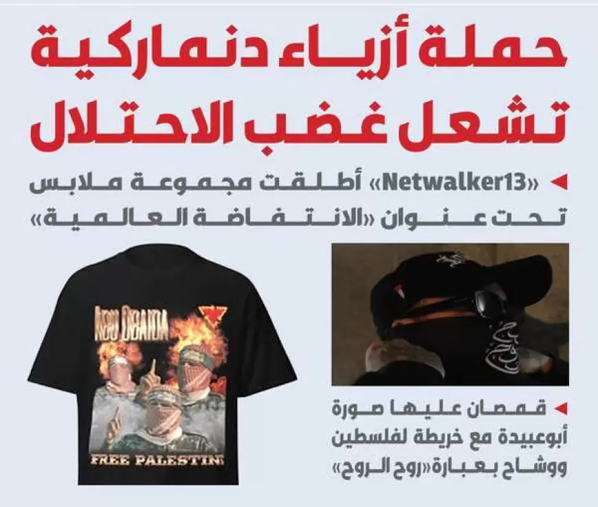 حملة أزياء دنماركية تشعل غضب الاحتلال