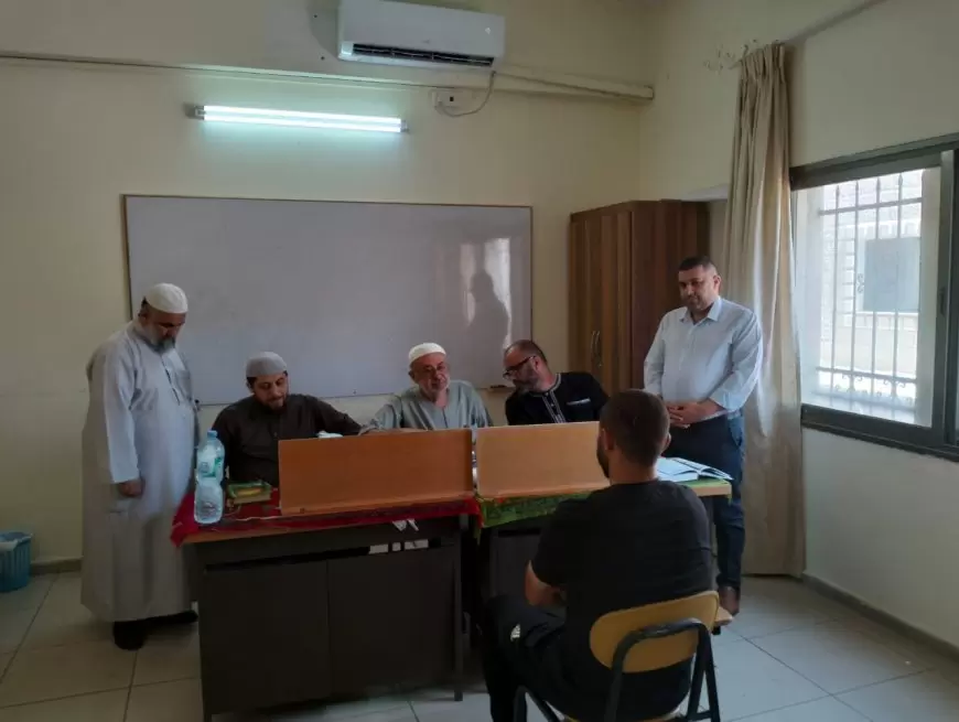 اوقاف طولكرم تعقد امتحان التجويد الوزاري العام الشفهي لقرابة 1700 متقدما