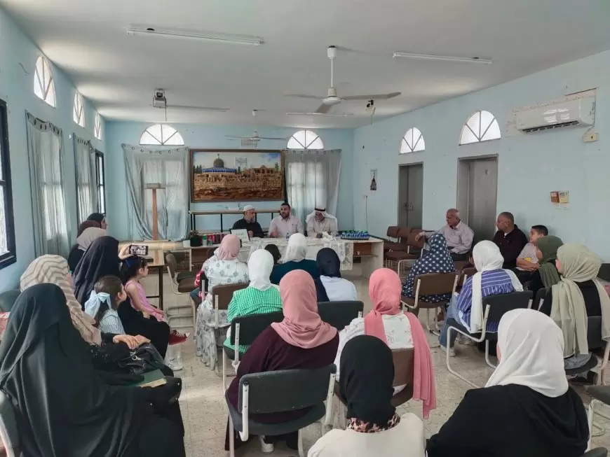 اوقاف طولكرم تشهد ختمة ثلاث طالبات للقرآن كاملا بدورة الحافظ الصغير
