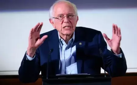 السيناتور بيرني ساندرز يحثّ الجمهوريين على معارضة التمويل العسكري لإسرائيل