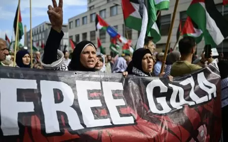 تصاعد العنف في برلين ضد المتضامنين مع غزة واعتقالات واسعة خلال احتجاجات داعمة للفلسطينيين