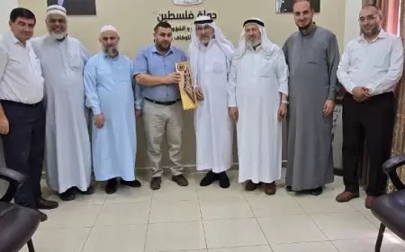 اوقاف طولكرم تكرم مفتي المحافظة بدوي