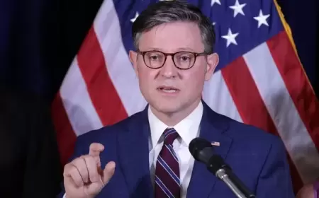 الخارجية الأميركية: رئيس مجلس النواب جونسون يعبر عن رأيه بشأن الضفة الغربية