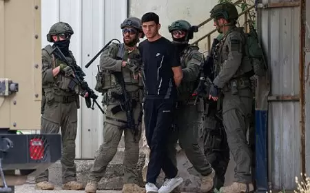 الاحتلال يعتقل 30 مواطنا على الأقل من عدة محافظات بالضفة