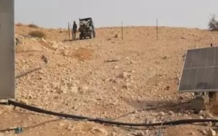 مستعمرون يواصلون تسييج أراض في الأغوار الشمالية