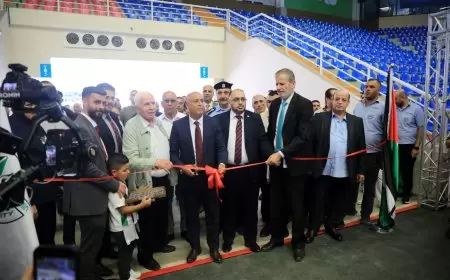 تحت رعاية وزير الاقتصاد الوطني  افتتاح المعرض الاقتصادي والصناعي "خمسة أيام من فلسطين" في الجامعة العربية الأمريكية بجنين