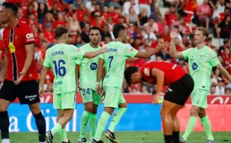 الدوري الإسباني.. برشلونة يستهل مشواره بثلاثية في مايوركا