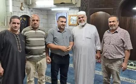 اوقاف طولكرم تتفقد مسجد النصر بمخيم نور شمس بعد سبعة أشهر من إجتياح الاحتلال للمخيم