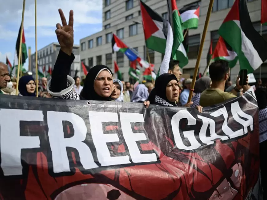 تصاعد العنف في برلين ضد المتضامنين مع غزة واعتقالات واسعة خلال احتجاجات داعمة للفلسطينيين