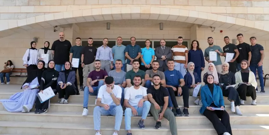 كلية علوم الرياضة بالجامعة العربية الأمريكية تختتم دورة تحكيمية في كرة الطاولة بالشراكة مع الاتحاد الفلسطيني