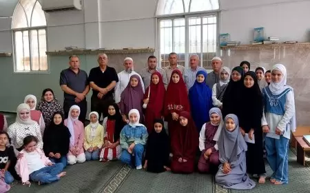 خلال آب الماضي اوقاف طولكرم تنفذ 178 درسا موحداً  وتكرم 152مشاركا بالنوادي القرآنية