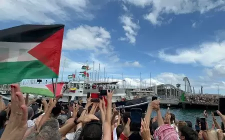 تأجيل إبحار أسطول المساعدات المتجه من تونس إلى غزة