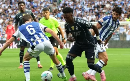 ريال مدريد يهزم النقص وسوسييداد وينفرد بالصدارة