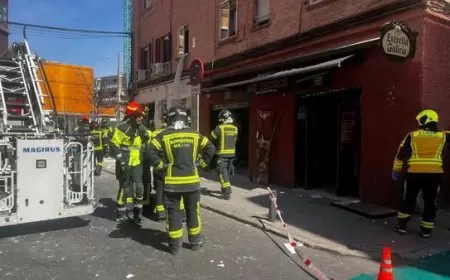 21 مصابا 3 منهم بجروح خطيرة في انفجار في مدريد