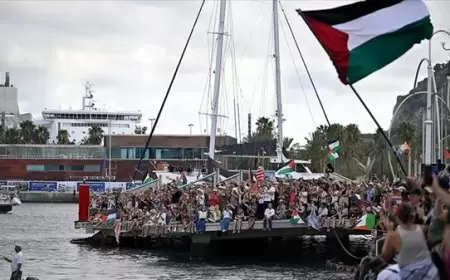 16 سفينة ضمن أسطول الصمود العالمي تغادر تونس نحو غزة