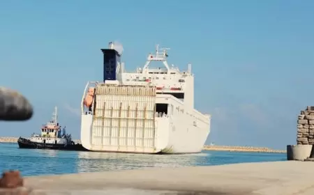 وكالة الإمارات للمساعدات الدولية: وصول سفينة "حمدان التاسعة" للعريش مُحملة بطرود غذائية وسيارات إسعاف للقطاع