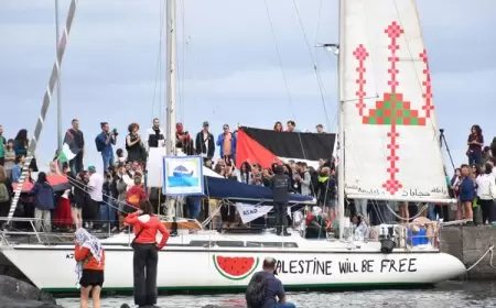 أسطول مساعدات جديد يغادر صقلية متجها إلى غزة