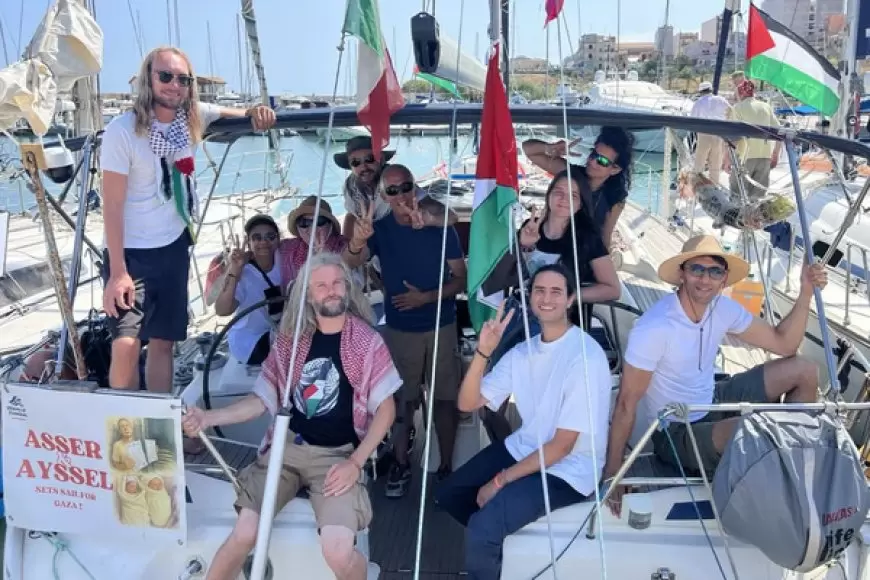 من صقلية إلى غزة.. أسطول الصمود الإيطالي يبحر بشراع الأمل