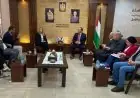 اللواء د. كميل  يطلع القنصل البريطاني  العام في القدس  على أوضاع محافظة طولكرم في ظل استمرار عدوان الاحتلال