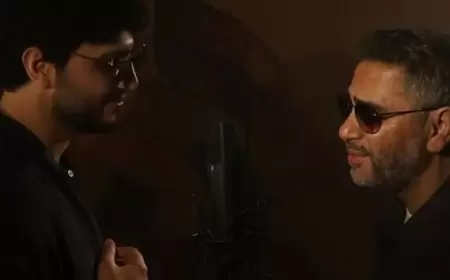 نجل فضل شاكر يعلق بصورة لوالده.. ويكتب "إن مع العسر يسراً"