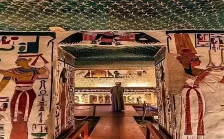 افتتاح مقبرة فرعونية ملكية بمصر بعد 226 عاماً