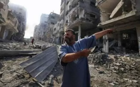 عشية مفاوضات القاهرة.. "ترمب" ينشر "خريطة الانسحاب" ونتنياهو يتمسك بالبقاء العسكري في غزة