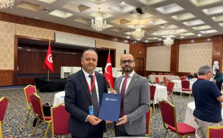 وقع خلاله عدد من الشراكات الدولية القائم بأعمال رئيس الجامعة العربية الأمريكية يشارك في الملتقى الخامس لرؤساء الجامعات العربية والتركية بتونس