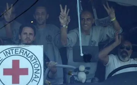 وصول 154 أسيراً فلسطينياً محرراً إلى مصر تمهيداً لإبعادهم