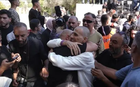 "إعلام الأسرى": نقل 154 أسيرا فلسطينيا مبعدا للخارج إلى مصر