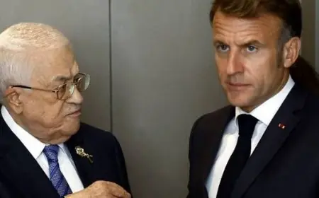 الرئيس الفلسطيني محمود عباس يلتقي ماكرون وقادة عرباً وأوروبيين في شرم الشيخ لحشد الدعم للسلام