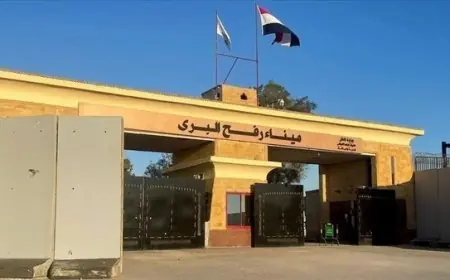 حماس: قرار نتنياهو منع فتح معبر رفح خرق لبنود اتفاق وقف إطلاق