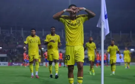 النصر يهزم غوا الهندي بصعوبة