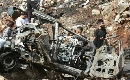 شهيد  ومصاب في غارة إسرائيلية على سيارة جنوبي لبنان