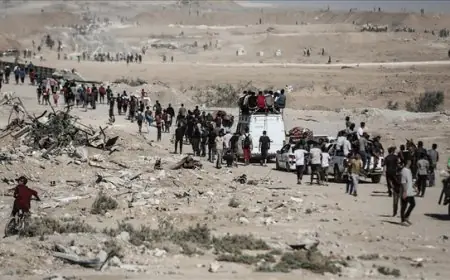 أوتشا: أكثر من 470 ألف نازح شمال غزة منذ وقف إطلاق النار