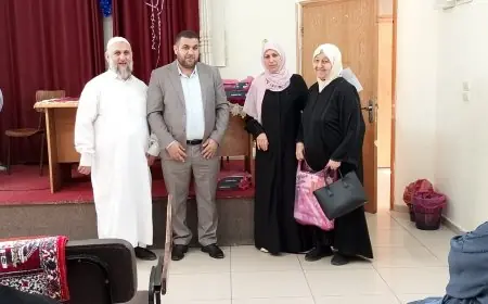 اوقاف طولكرم تكرم المشاركات في مسابقة "إحفظ وتدبر"