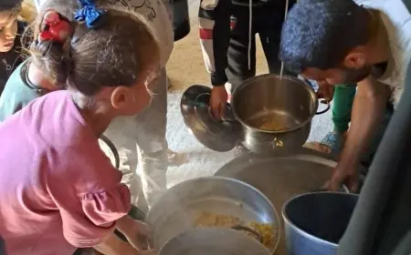 الجالية الفلسطينية في بريمن تقدّم وجبات ساخنة لأهلنا المنكوبين في غزة