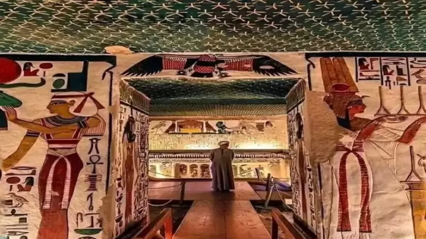 افتتاح مقبرة فرعونية ملكية بمصر بعد 226 عاماً