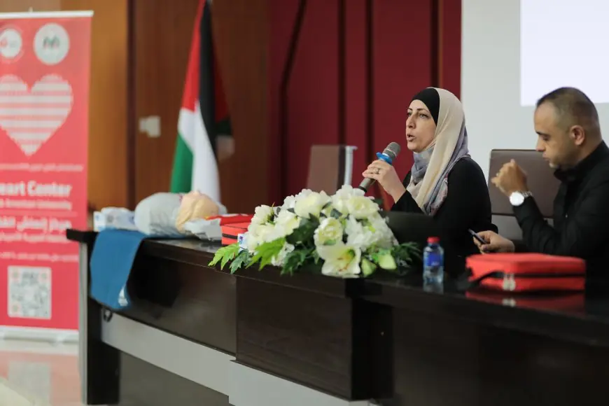 الجامعة العربية الأمريكية تُطلق مبادرة بتركيب أجهزة مُزيل الرجفان القلبي الآلي (AED) في مواقع استراتيجية داخل الحرم