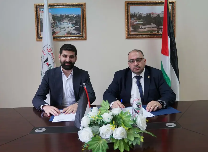 الجامعة العربية الأمريكية توقع مذكرة تفاهم مع شركة " رويال أكاديمي" لتعزيز التعليم الرقمي والتدريب المهني