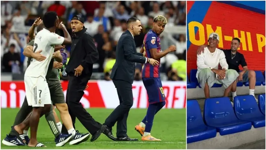 بعدما طارده لاعبو ريال مدريد.. والد لامين يامال يتوعد بـ"الرد"