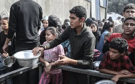"يونيسف": أكثر من مليون طفل في غزة بلا غذاء ومياه كافية رغم الهدنة