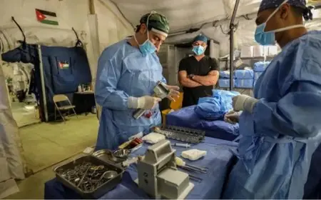 وصول "المستشفى الميداني الأردني" إلى جنوب غزة.. يستقبل الحالات قريبا