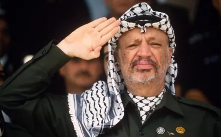 بمناسبة الذكرى الحادية والعشرين لاستشهاد القائد الرمز ياسر عرفات "أبو عمار"