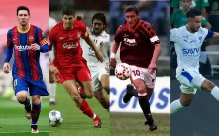 سالم الدوسري يلحق بالأساطير ميسي وتوتي وغيغز