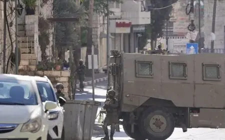 الجيش الإسرائيلي يصيب فلسطينيين أحدهما طفل بالرصاص شمالي الضفة