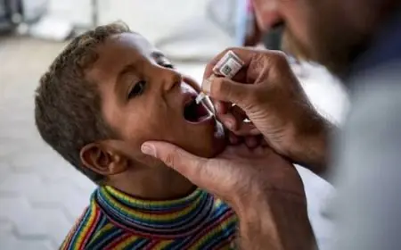 حملة صحية واسعة في غزة تشمل التطعيم وخدمات التغذية لنحو 44,000 طفل