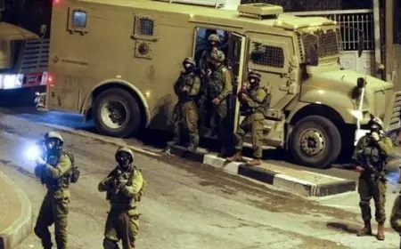 قوات الاحتلال الإسرائيلي تقتحم بلدة عنبتا شرق طولكرم في الضفة الغربية