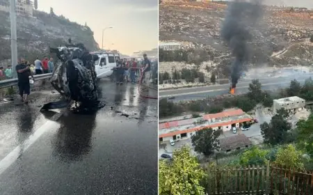 إصابات بقصف مسيّرة إسرائيلية سيارة جنوبي لبنان