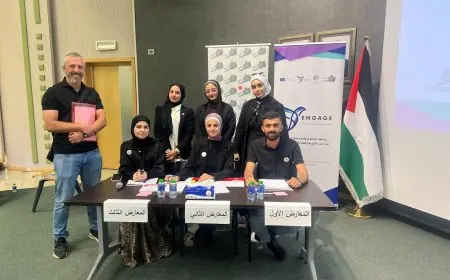 الجامعة العربية الأمريكية تتأهل إلى نصف نهائي الدوري الجامعي الفلسطيني للمناظرات