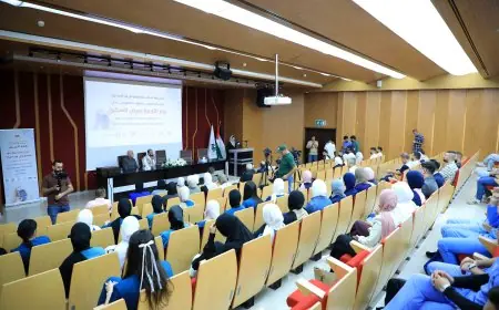 كلية التمريض في الجامعة العربية الامريكية تنظم يوماً توعوياً بعنوان: وعي ينقذ حياة - نحو مجتمع خال من السكري